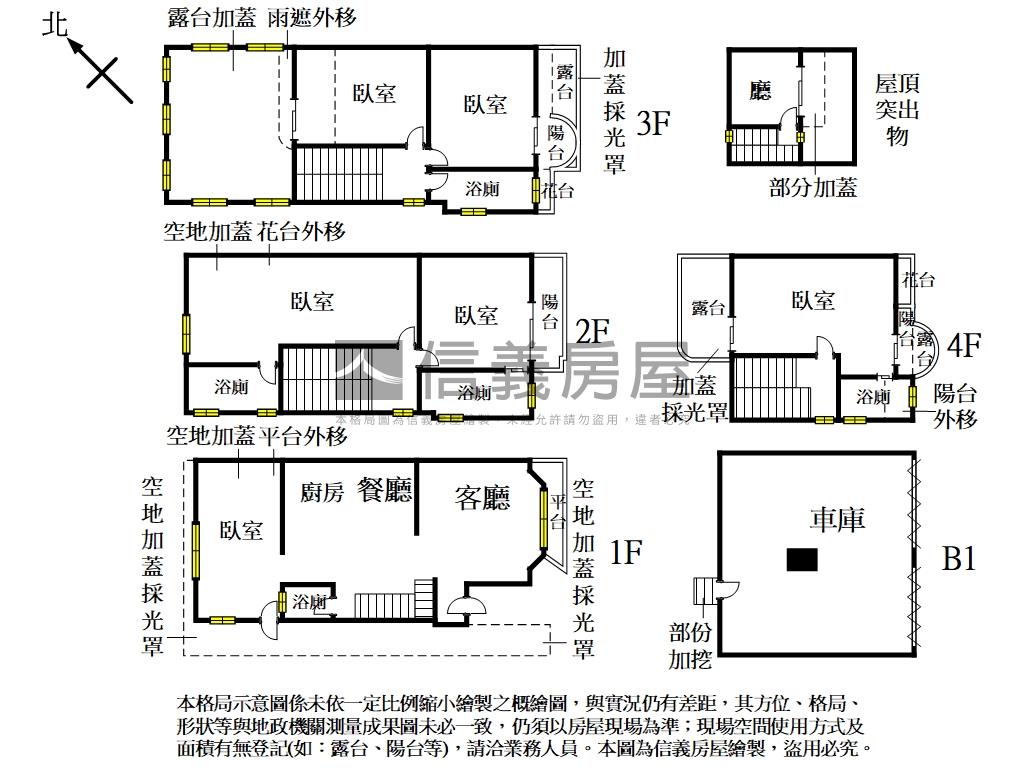 八期孝親雙車位大別墅房屋室內格局與周邊環境