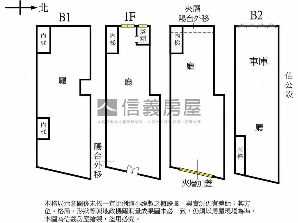 喆園˙傳家金店面房屋室內格局與周邊環境
