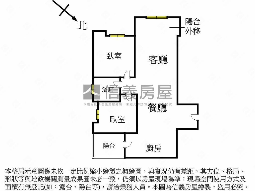 ★專任新埔捷運成家兩房★房屋室內格局與周邊環境