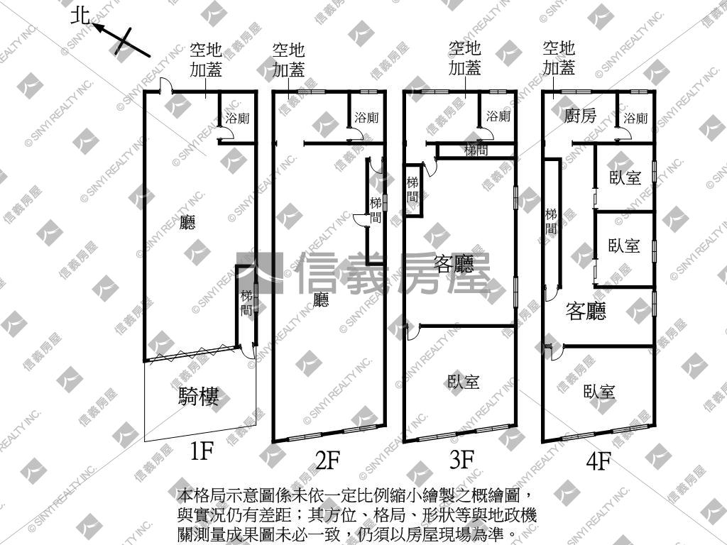 稀有釋出正中正路透天住店房屋室內格局與周邊環境