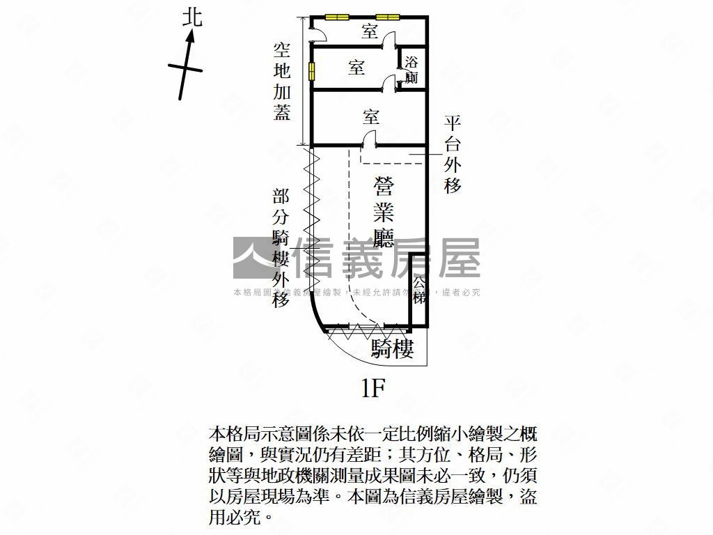 正福州二街金店面房屋室內格局與周邊環境