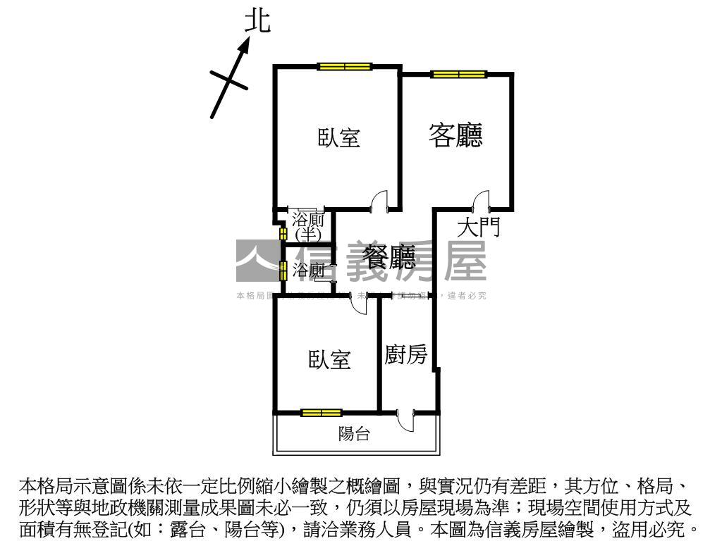 全新忠孝讚華廈兩房兩衛房屋室內格局與周邊環境