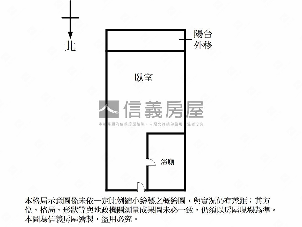 中華大學套房房屋室內格局與周邊環境
