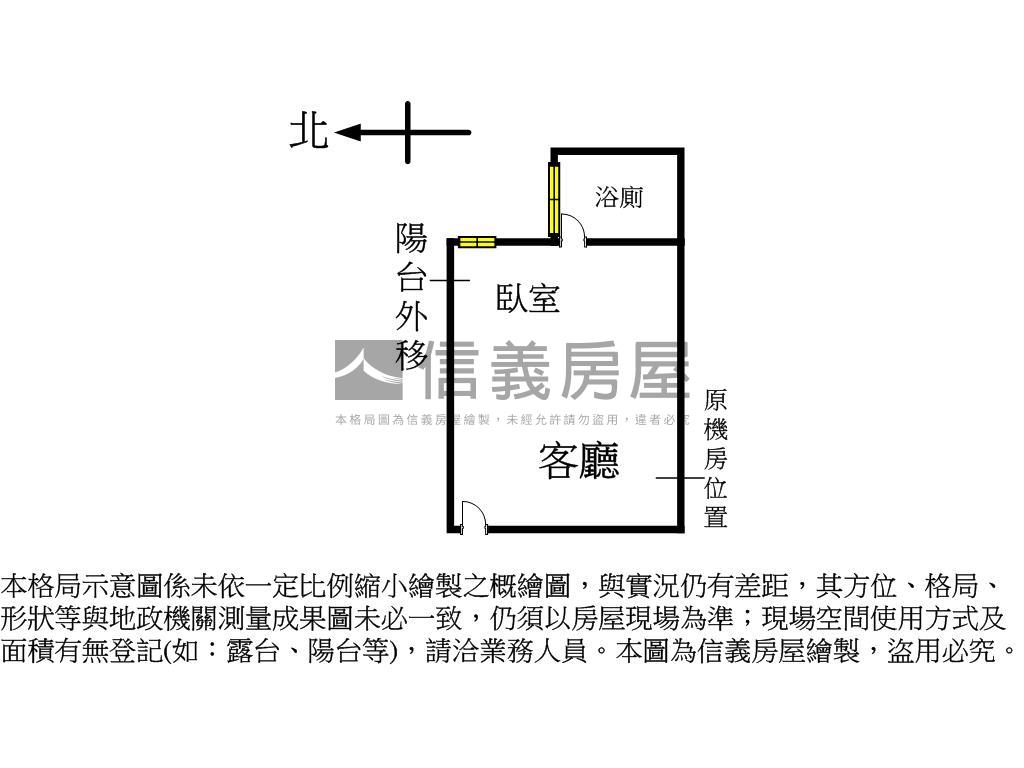 Ａ高樓採光通風套房房屋室內格局與周邊環境