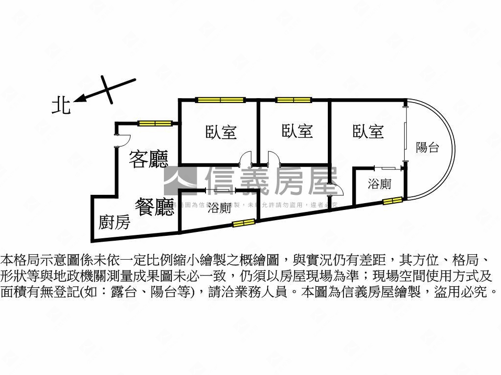 近輕軌科工館三房溫馨美宅房屋室內格局與周邊環境