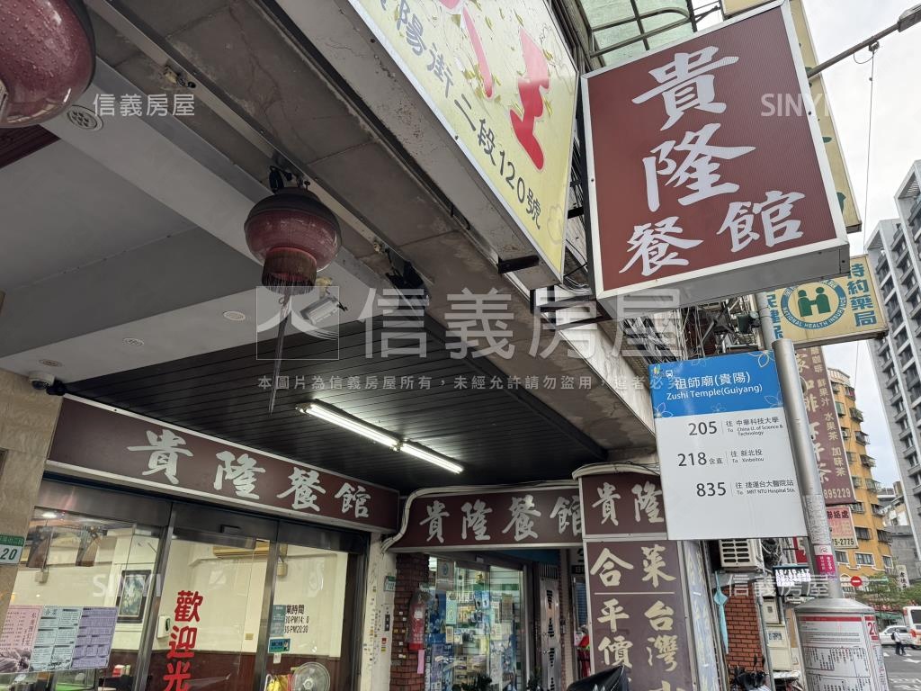 貴陽街稀有釋出金店面房屋室內格局與周邊環境