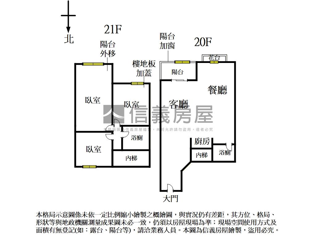 羅馬景觀樓中樓房屋室內格局與周邊環境