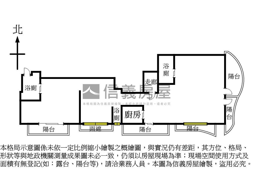華人匯Ａ１－１３非毛胚房屋室內格局與周邊環境