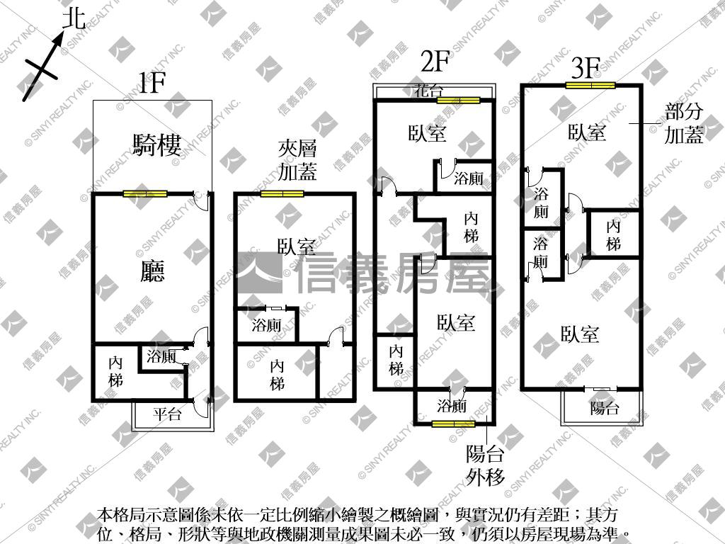 逢甲富貴春收租店套房屋室內格局與周邊環境