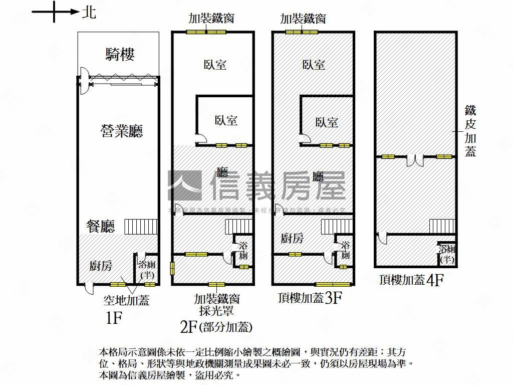 稀有近車站捷運正街透店房屋室內格局與周邊環境
