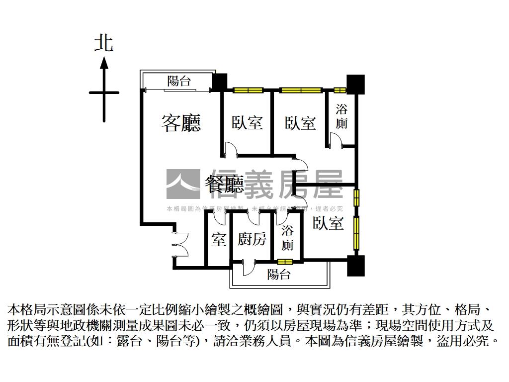 巴黎公園典藏三房雙車位房屋室內格局與周邊環境