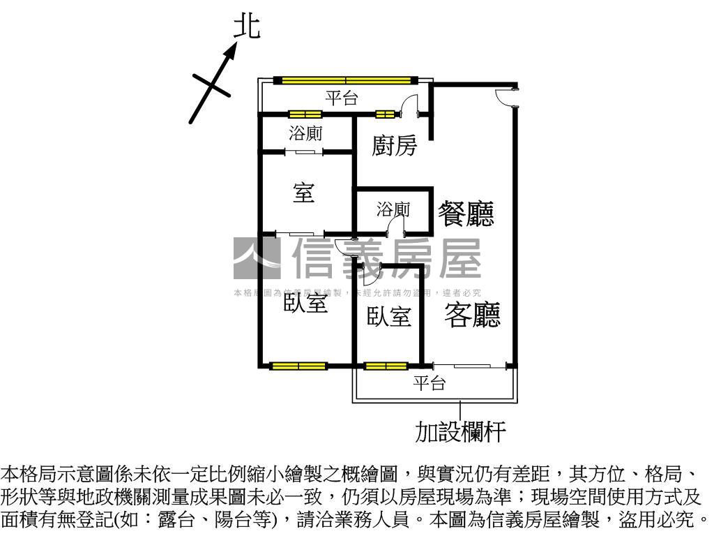 近捷運龍華公園美景雅居房屋室內格局與周邊環境