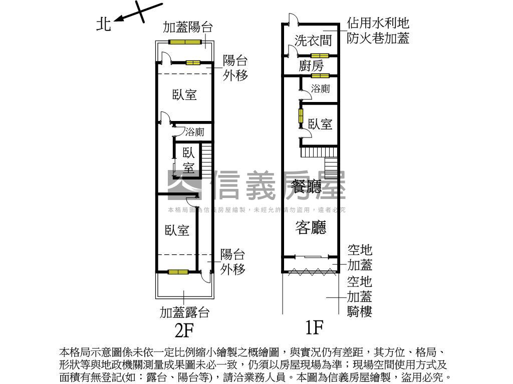 靜巷一樓好方便房屋室內格局與周邊環境