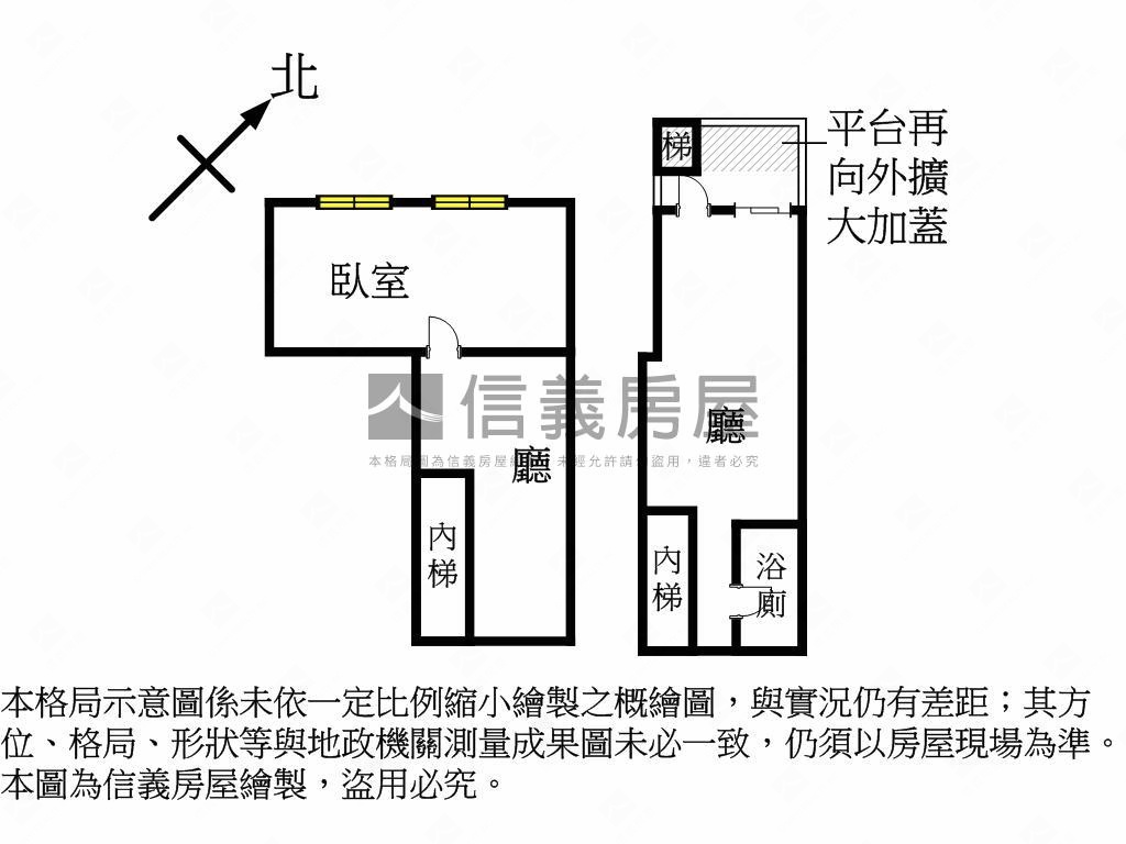 商圈興起。敦北民生金店房屋室內格局與周邊環境