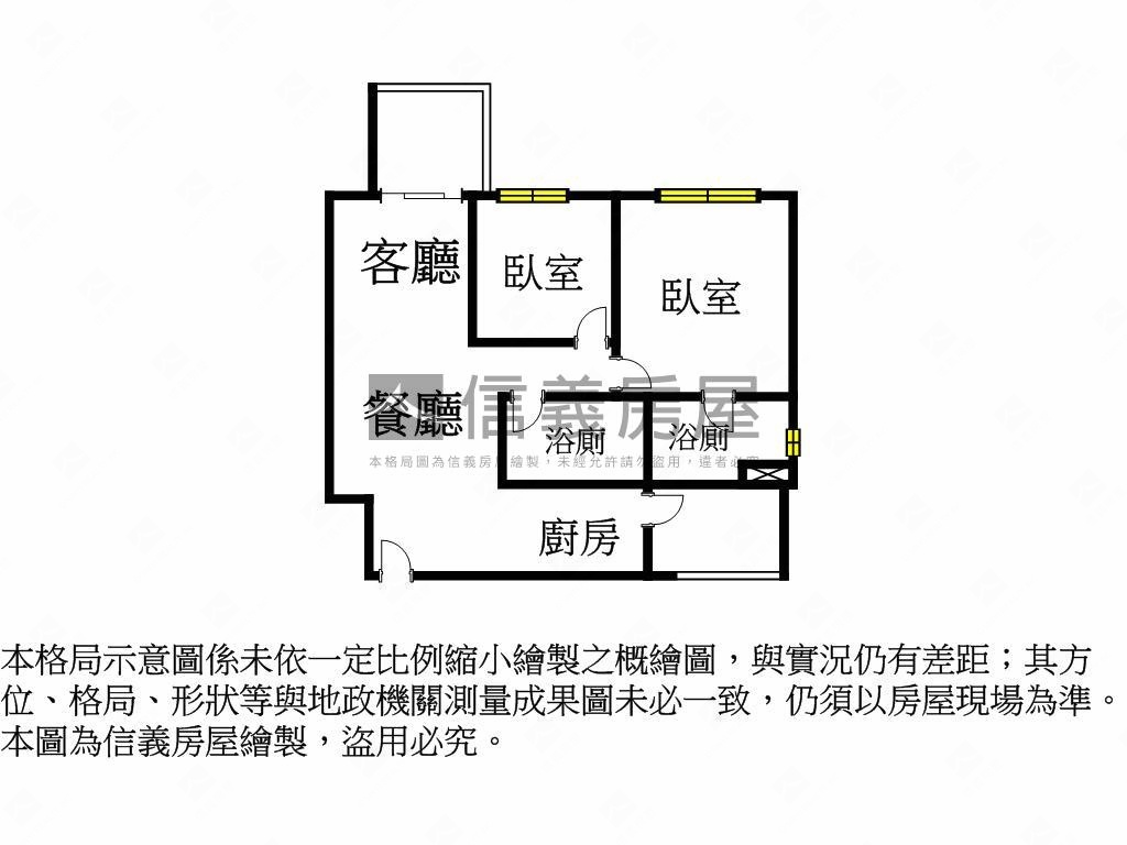 一字寬高樓層景觀美宅房屋室內格局與周邊環境