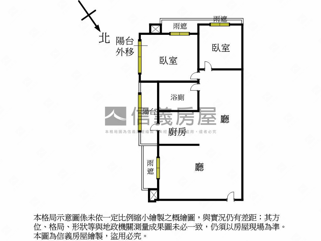 玄泰樂近捷運美景２房車位房屋室內格局與周邊環境