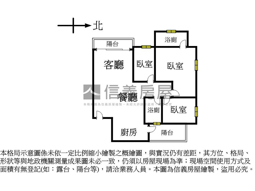 視野！三房平車帝王戶房屋室內格局與周邊環境