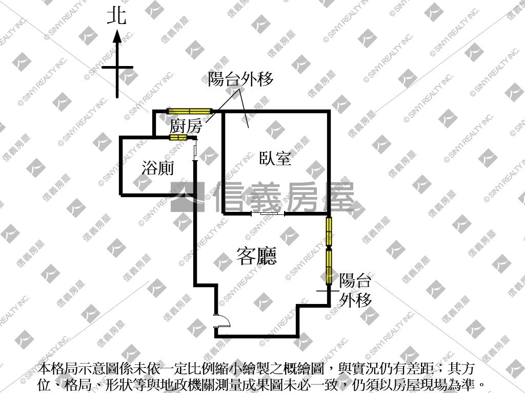 中山豪華收租公園美套房屋室內格局與周邊環境