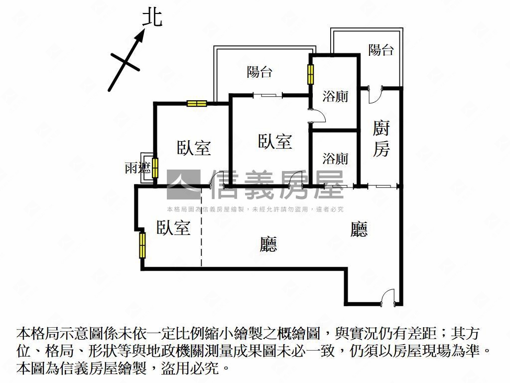 郡都ｃｉｔｙ捷運三房車位房屋室內格局與周邊環境