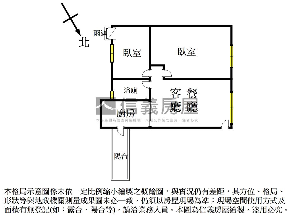 捷運舒適美宅２房平移車位房屋室內格局與周邊環境