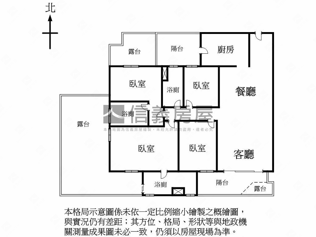 櫻花恰恰好稀有四房雙主臥房屋室內格局與周邊環境