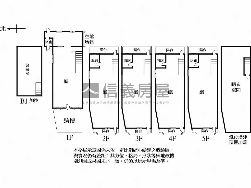 邊間◆五權南路５層金透店房屋室內格局與周邊環境