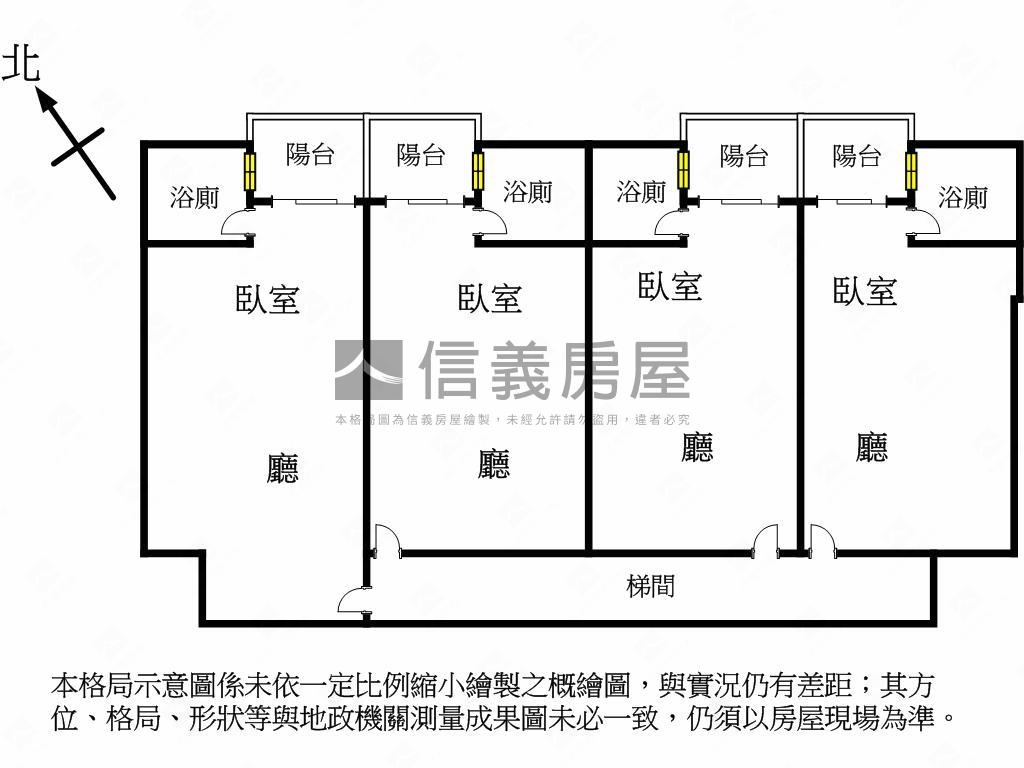 置產收租９年屋電梯四套房房屋室內格局與周邊環境