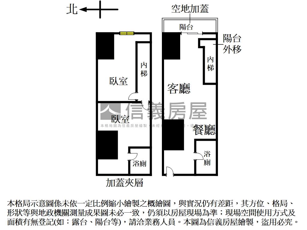 頂溪捷運挑高一樓房屋室內格局與周邊環境