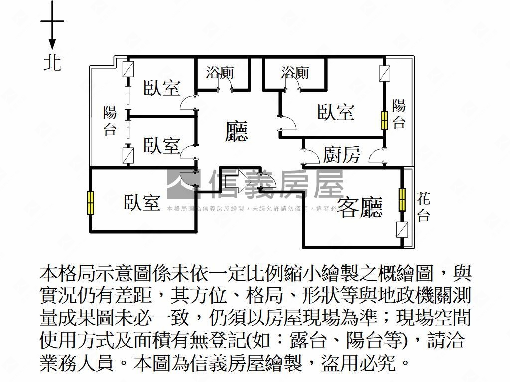 近建工高醫高樓４房有車位房屋室內格局與周邊環境