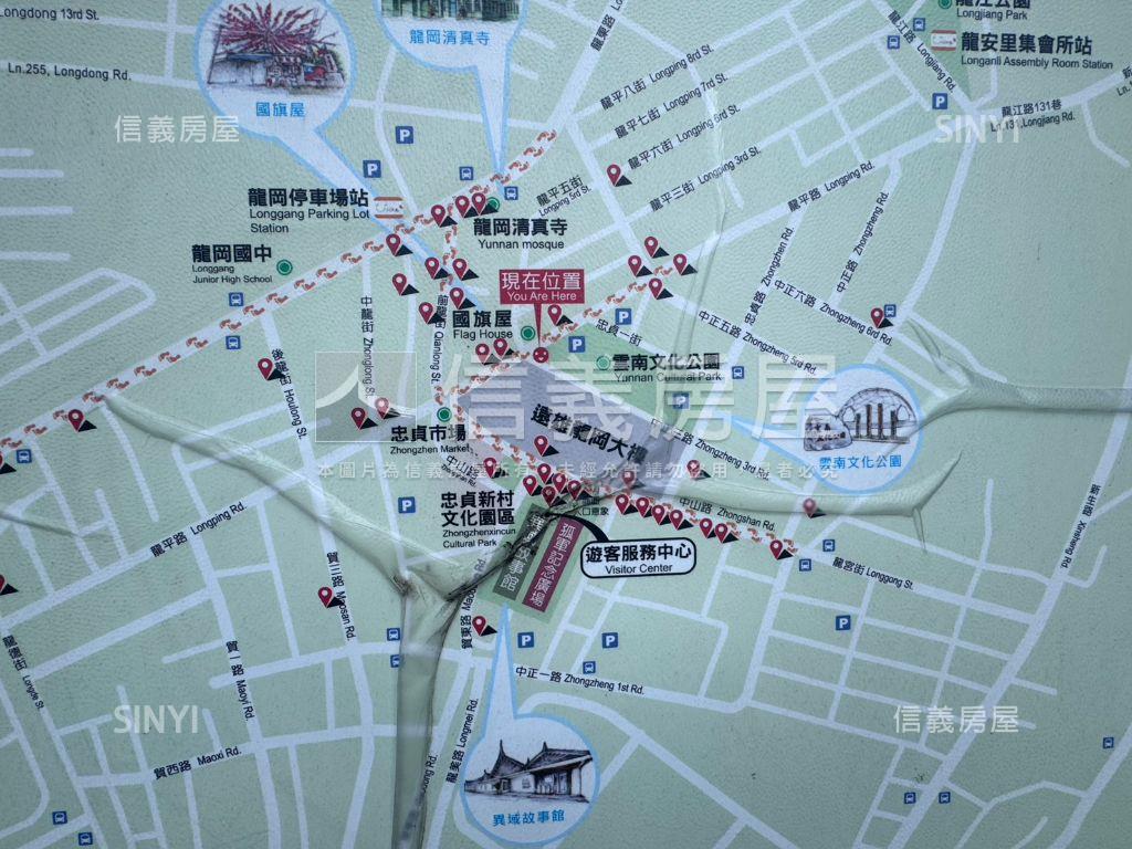 遠雄龍岡－忠貞採光景觀房房屋室內格局與周邊環境