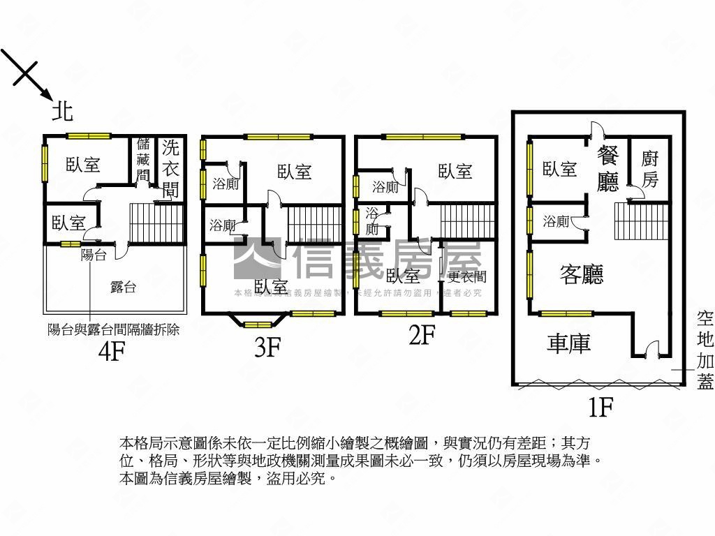 中央新村稀有獨棟透天房屋室內格局與周邊環境