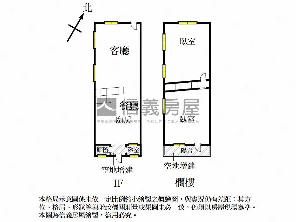 新堀江商圈活巷小邊間透天房屋室內格局與周邊環境
