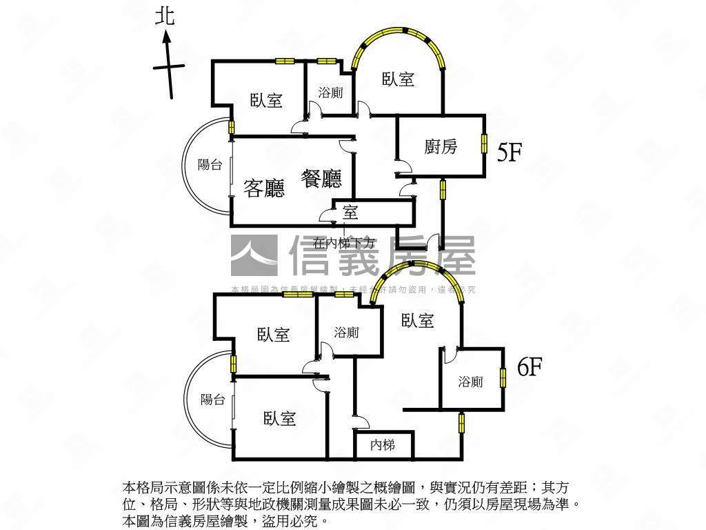 山水雲集五房渡假宅房屋室內格局與周邊環境