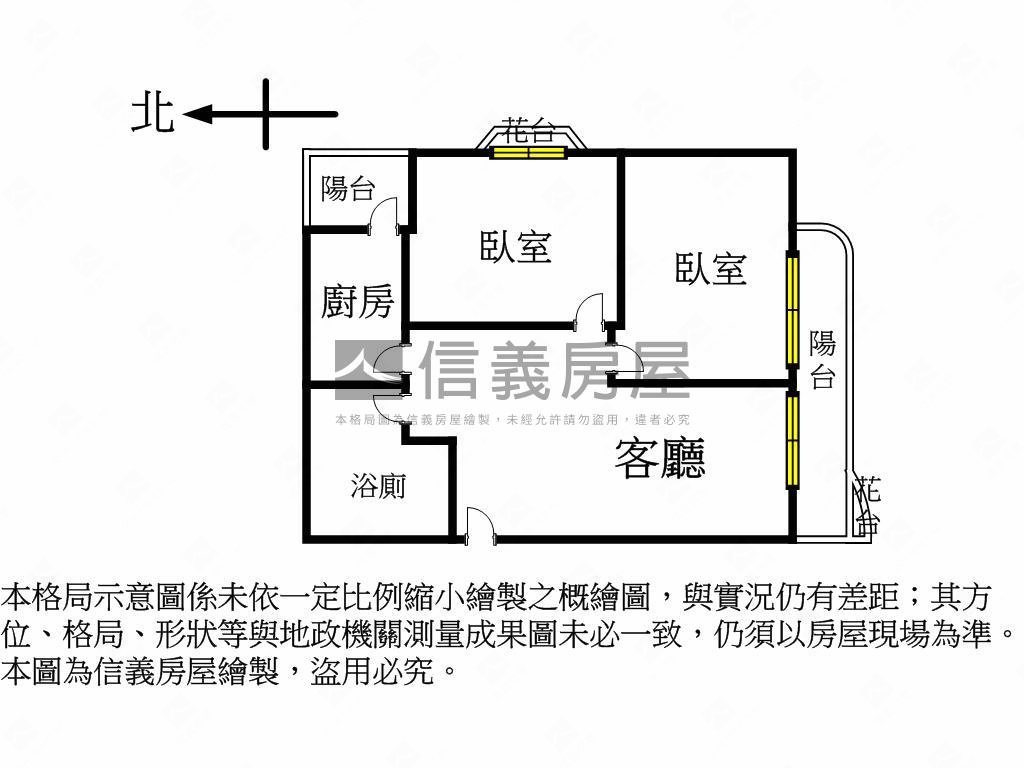 巨蛋瑞豐高樓美二房房屋室內格局與周邊環境