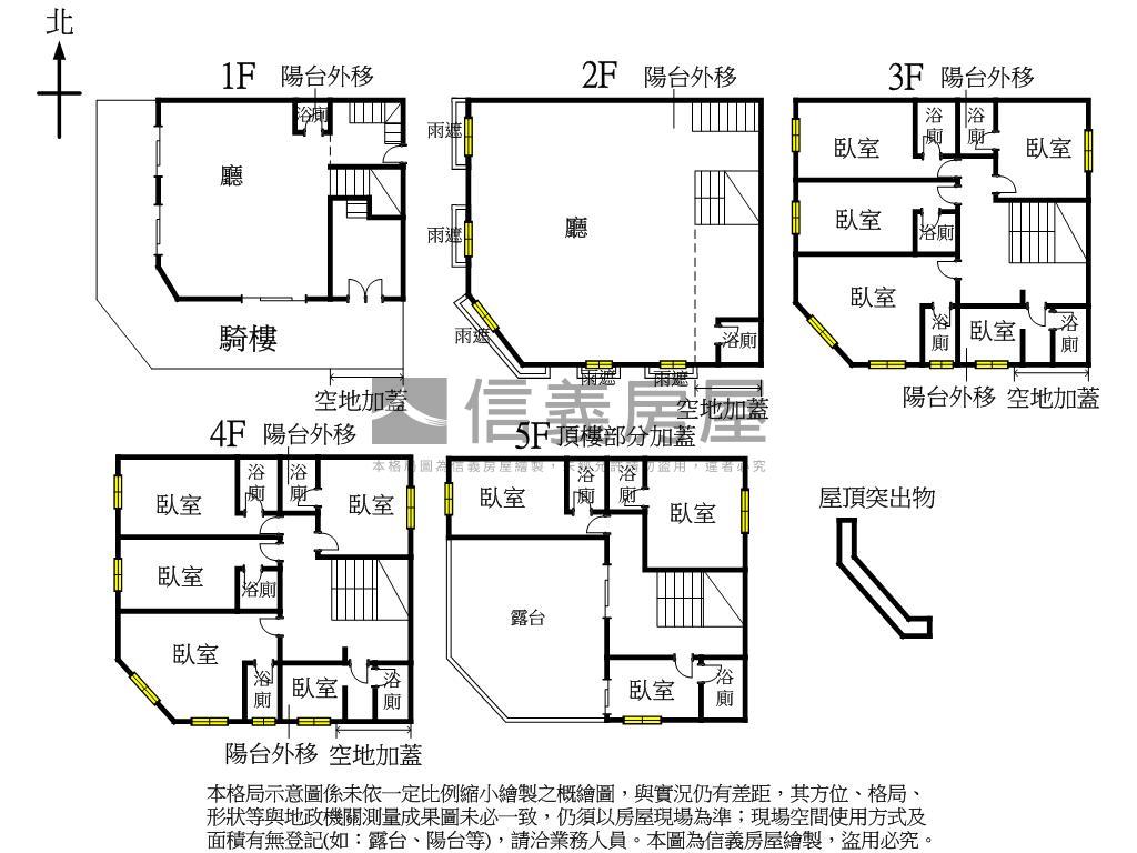 精誠路大面寬整棟收租角店房屋室內格局與周邊環境