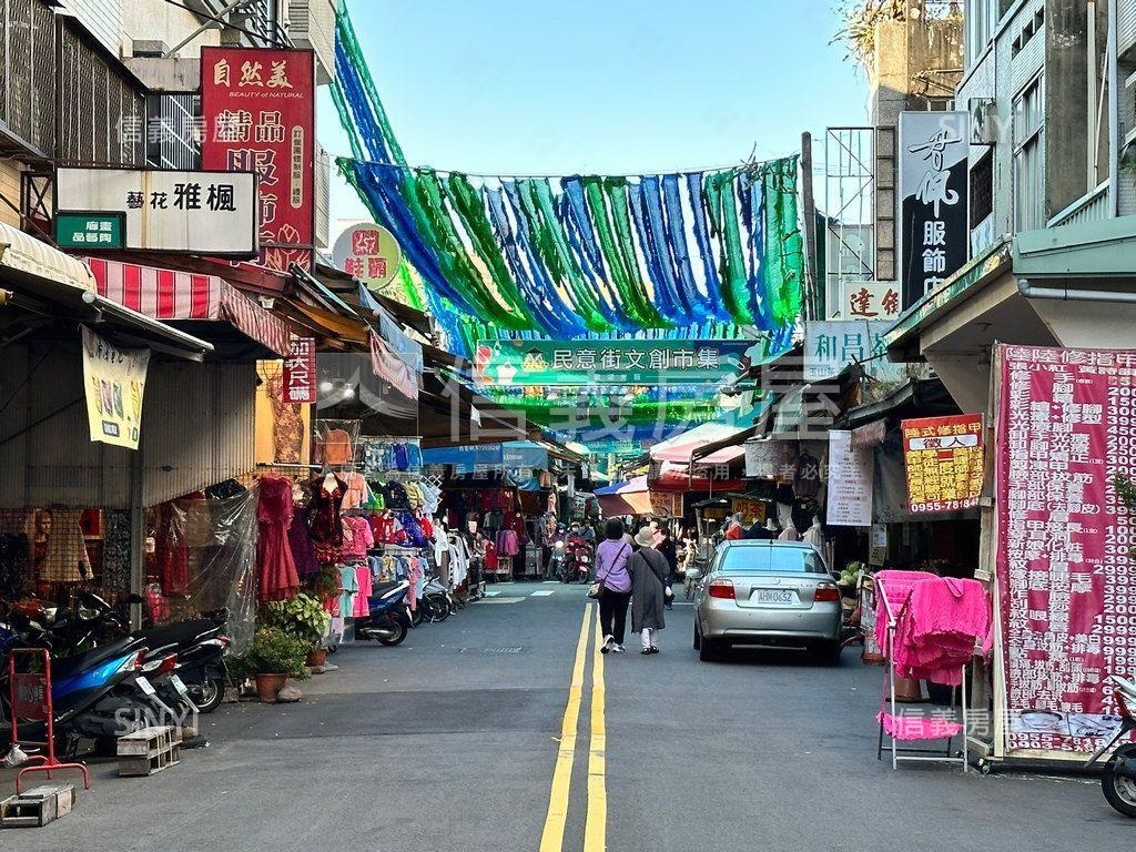 專任近火車站大面寬金透店房屋室內格局與周邊環境