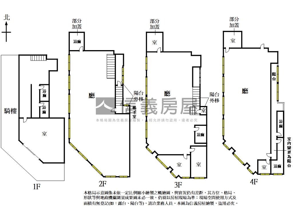 英才路稀有角間店面與商辦房屋室內格局與周邊環境