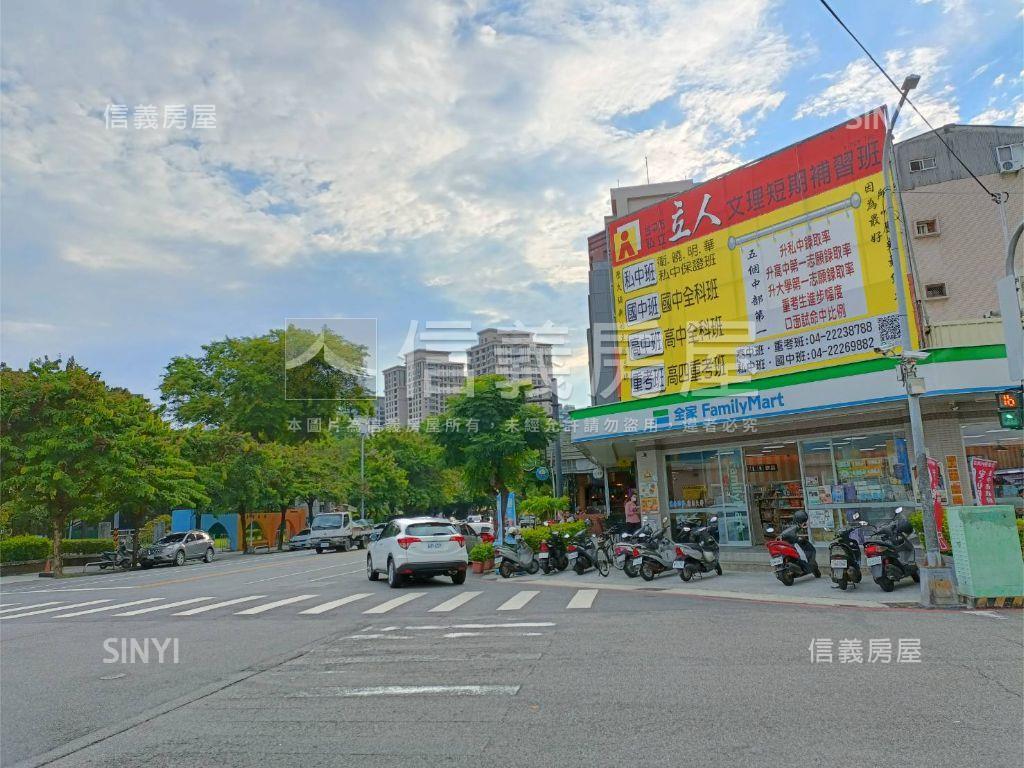 英才路稀有角間店面與商辦房屋室內格局與周邊環境