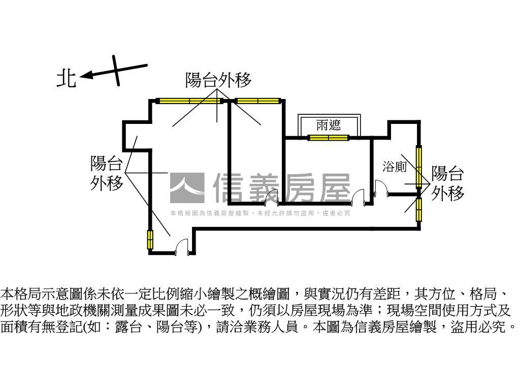 近輔大捷運邊間三面採光房屋室內格局與周邊環境
