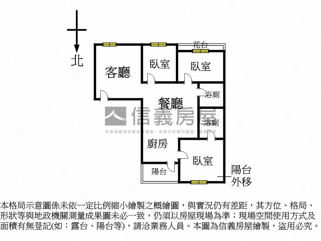 專任！近惠宇仰德小資三房房屋室內格局與周邊環境