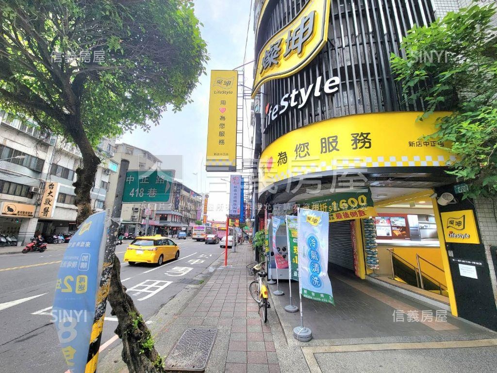 中正路近央北黃金店面房屋室內格局與周邊環境