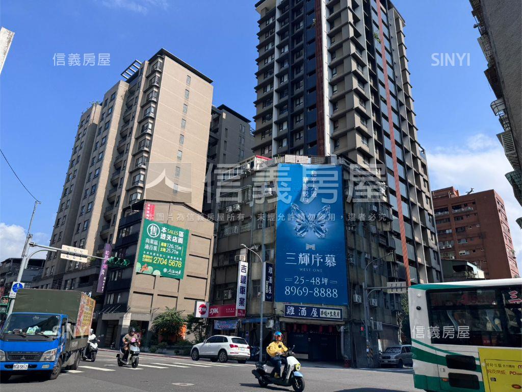 商三轉角獨棟透天房屋室內格局與周邊環境