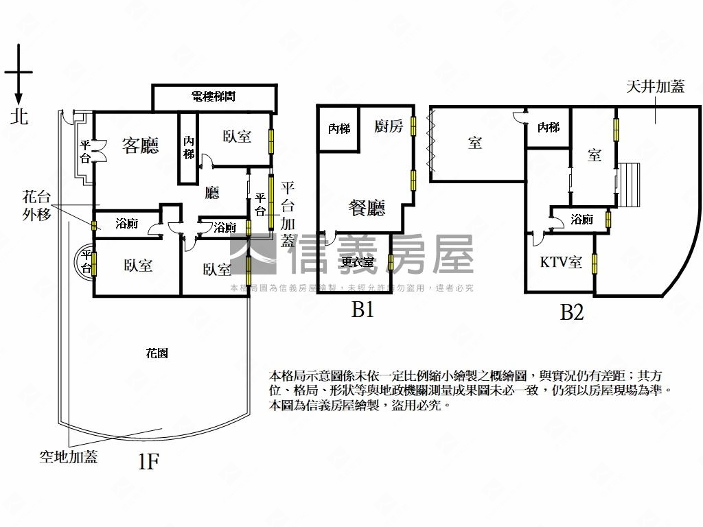 大華柏園綠景樓中樓房屋室內格局與周邊環境
