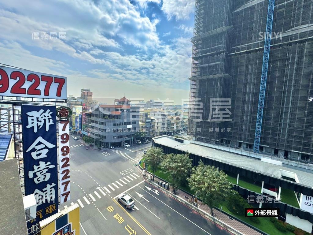 正義商圈建國正路面寬透店房屋室內格局與周邊環境