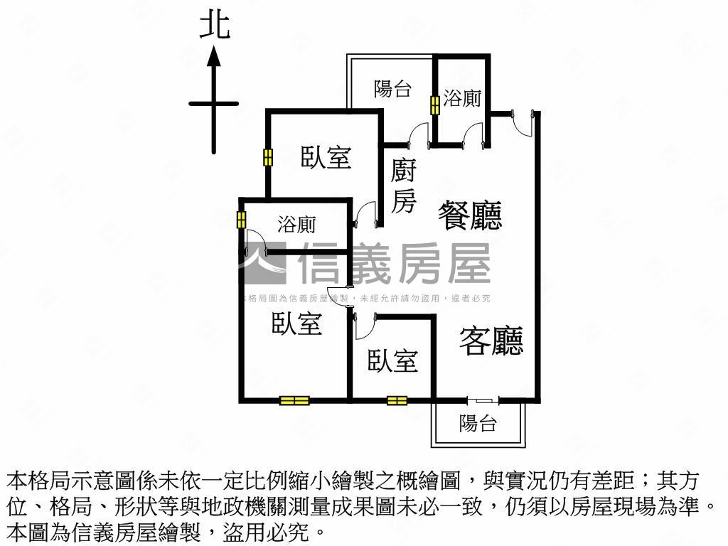 御景莊園三房視野雙車房屋室內格局與周邊環境