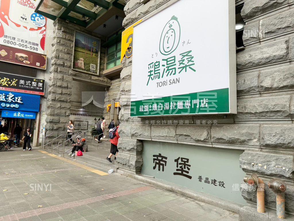 捷運行天宮站出口黃金店面房屋室內格局與周邊環境