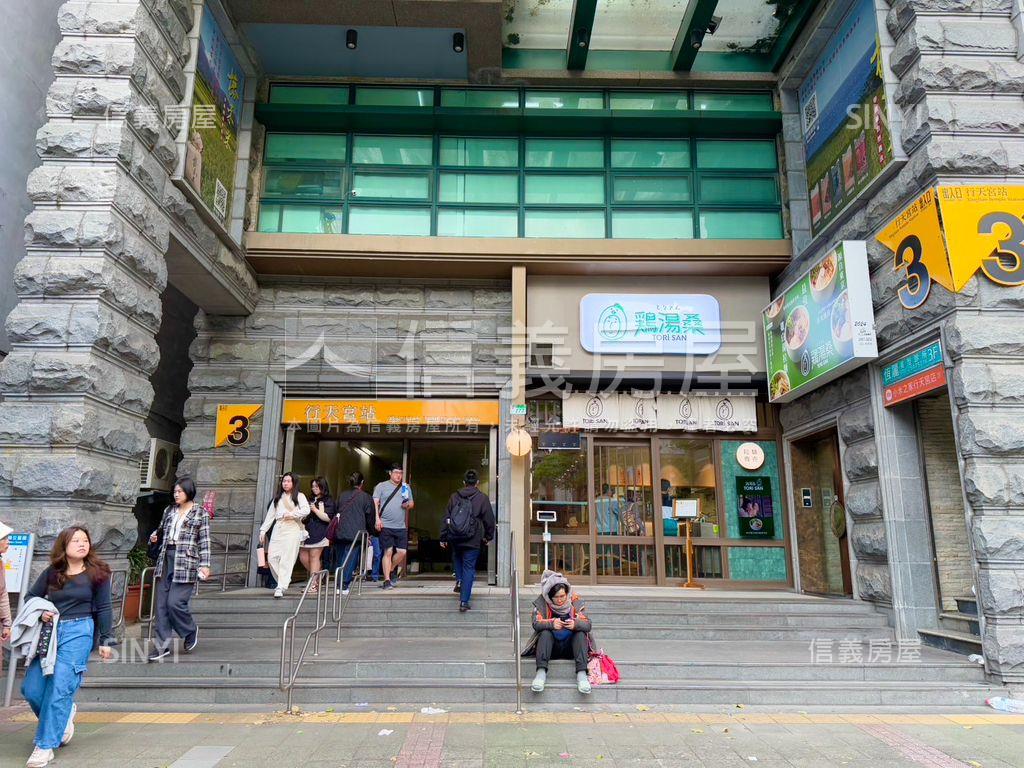 捷運行天宮站出口黃金店面房屋室內格局與周邊環境