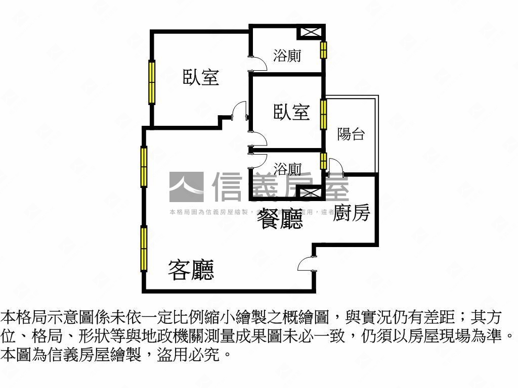 允將青曦兩房雙平面車位房屋室內格局與周邊環境