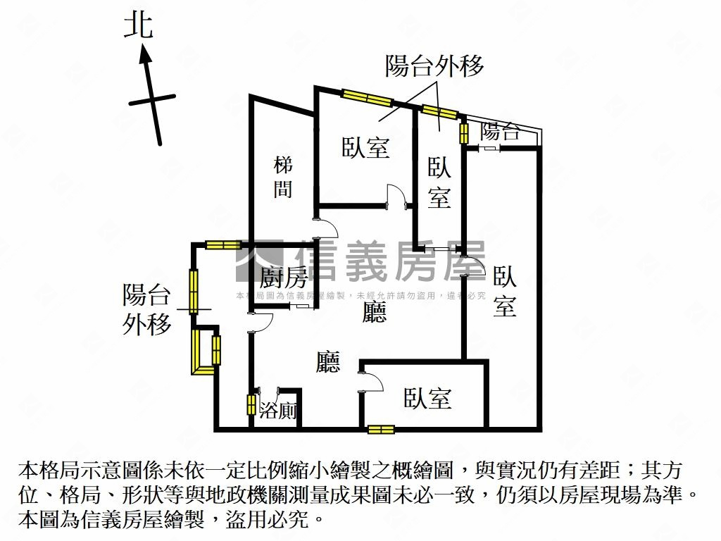 士林四房美寓低樓層房屋室內格局與周邊環境