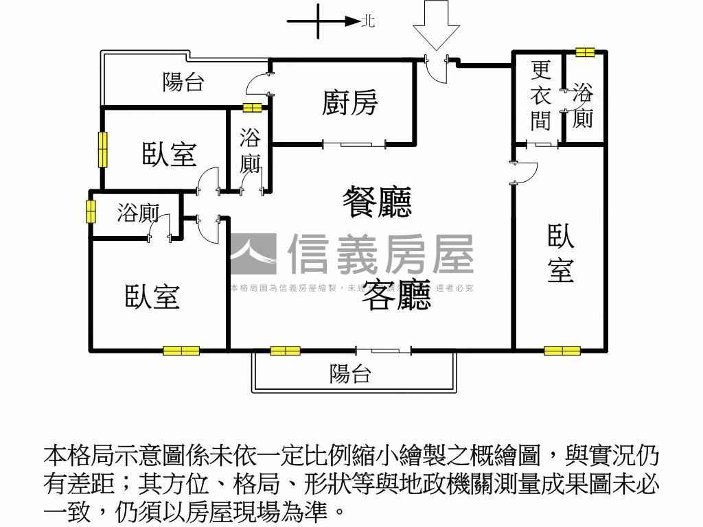 雙城匯首排高樓景三房平車房屋室內格局與周邊環境